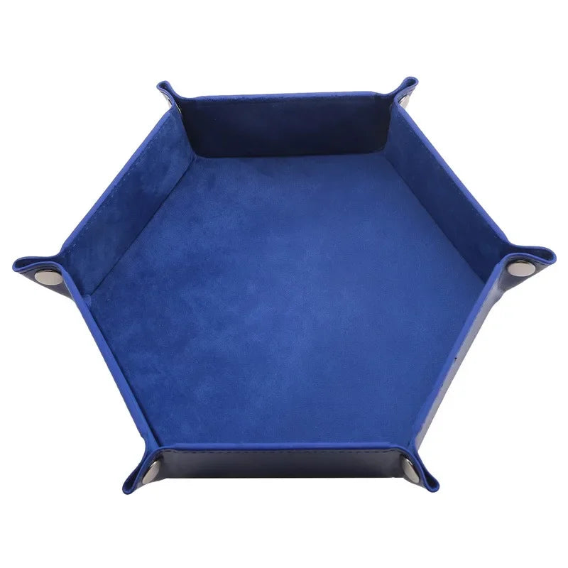 Bandeja Hexagonal de Dados - Forrada