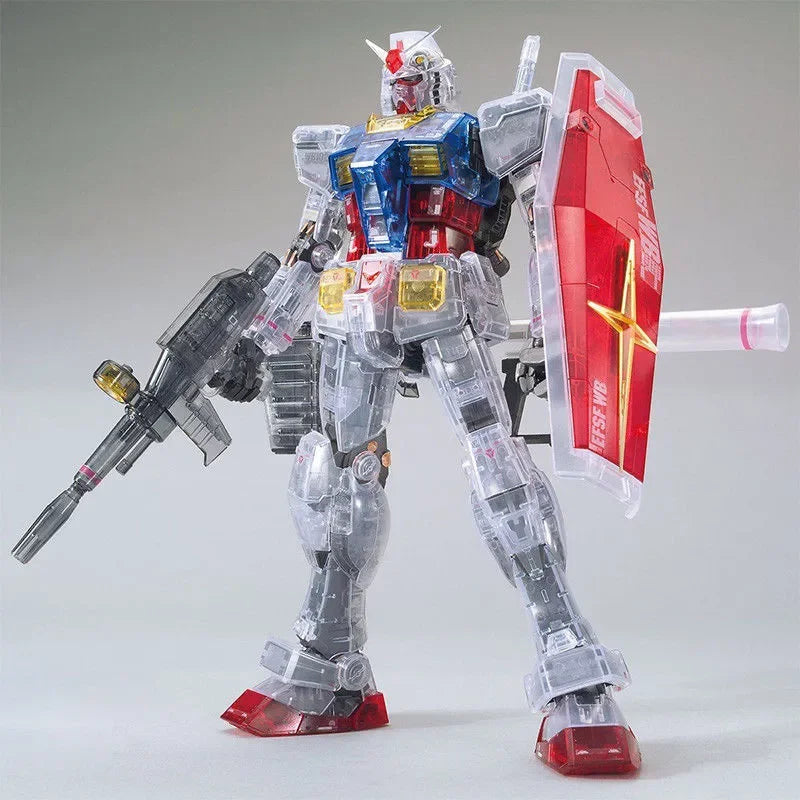 Modelo de Montar GTO Ganso Yuanzu – RX-78-2 Transparente (HG 1/144) Edição Fantasmagoricamente Colecionável