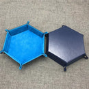 Bandeja Hexagonal de Dados - Forrada