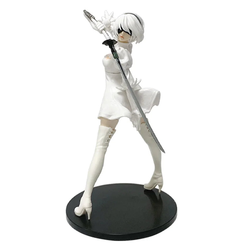 Figuras Nier: Automata – 2B, 9S e A2 | PVC 18cm
