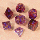 Conjunto de Dados Místicos de RPG com Glitter – Role com Estilo!