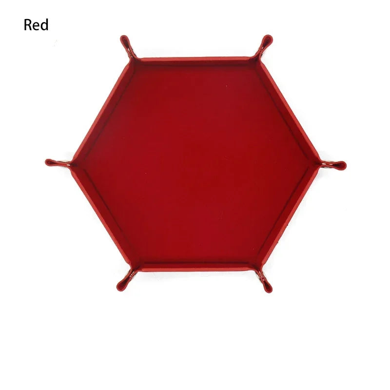 Bandeja Hexagonal de Dados - Forrada