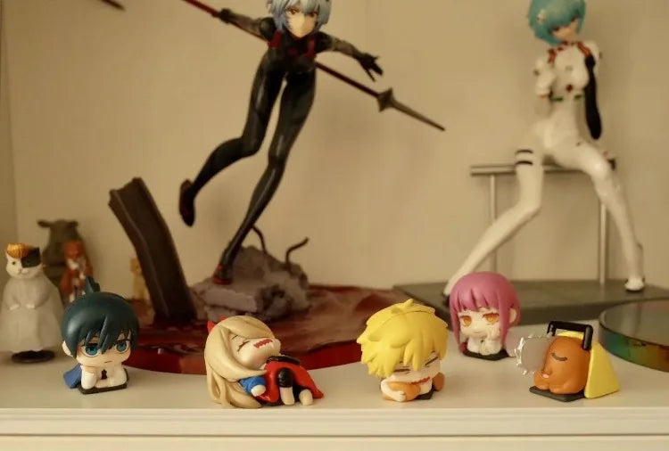 Mini Figuras Chainsaw Man – Coleção Completa Pochita, Denji, Makima e Power!