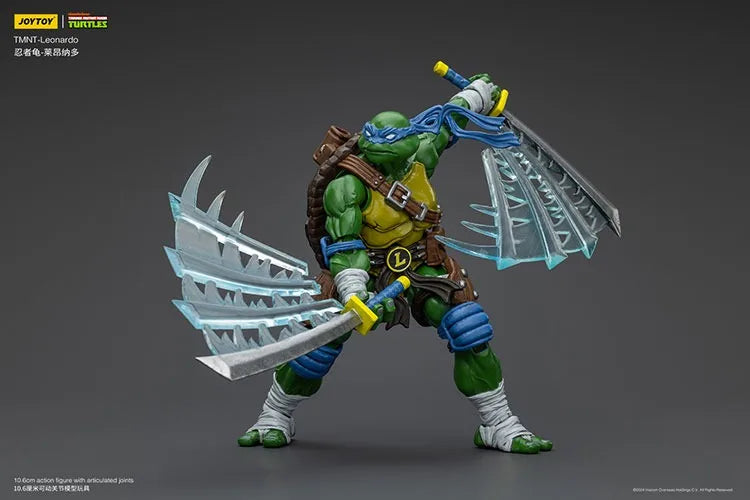 Action Figures TMNT – Michelangelo, Donatello, Raphael e Leonardo (JOY TOY)