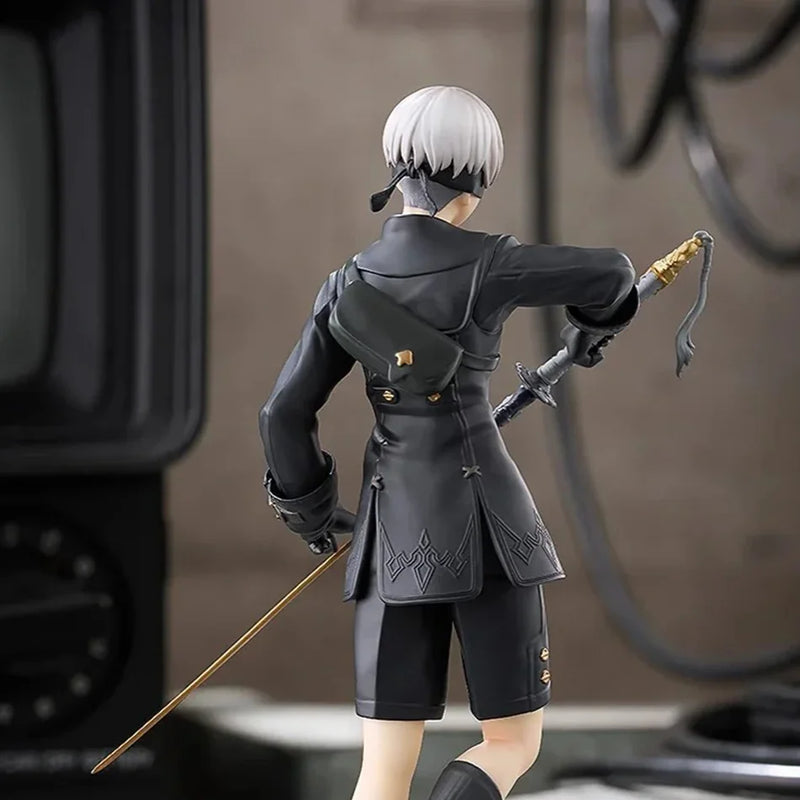 Figuras Nier: Automata – 2B, 9S e A2 | PVC 18cm