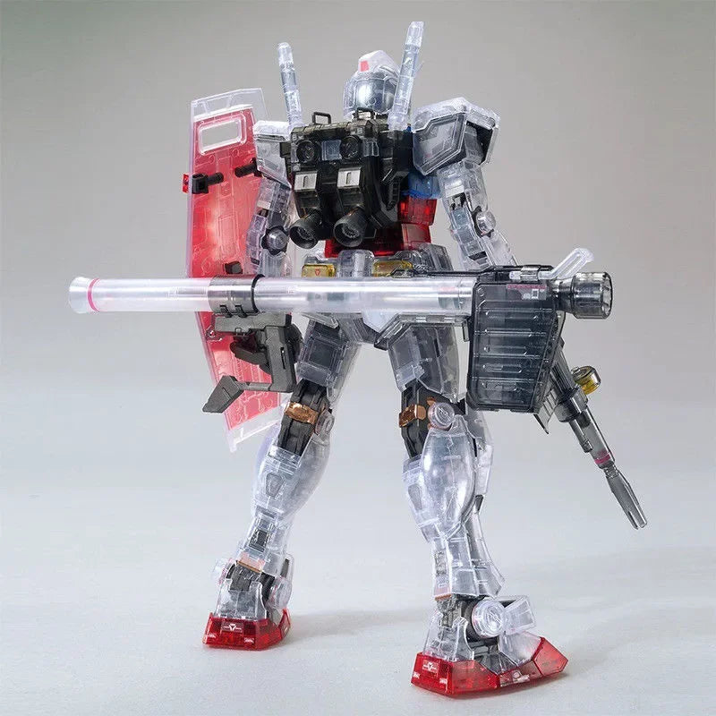 Modelo de Montar GTO Ganso Yuanzu – RX-78-2 Transparente (HG 1/144) Edição Fantasmagoricamente Colecionável