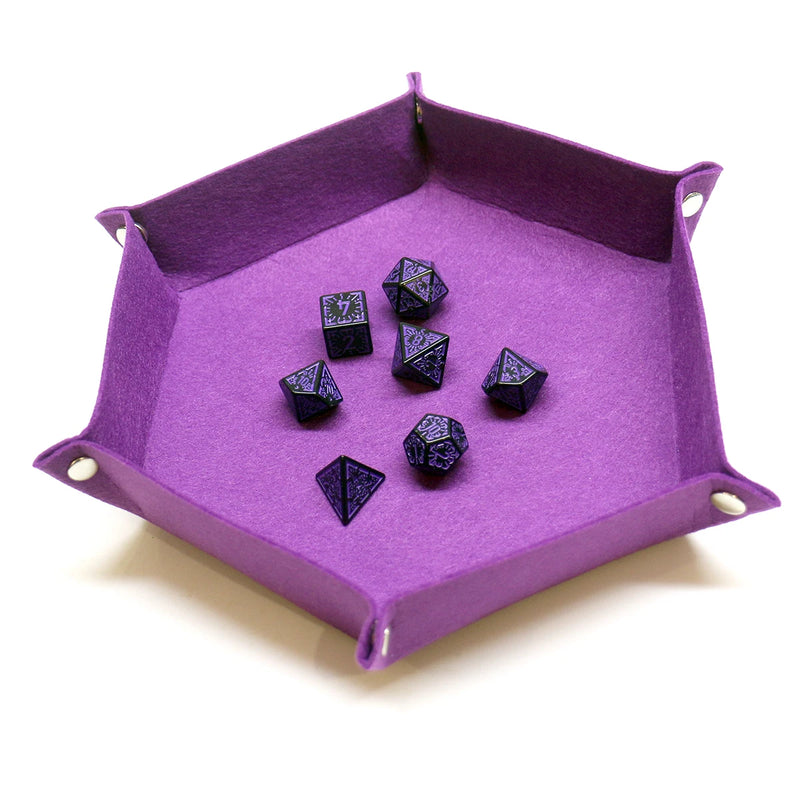 Bandeja de Dados Hexagonal – Dobrável
