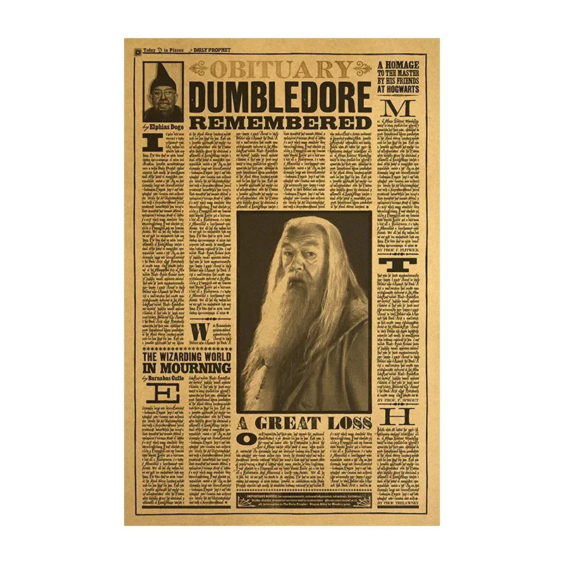 Pôster Harry Potter – Decoração Mágica