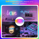 Fita LED Neon RGB 5V – USB, Bluetooth + Controle Remoto (1M / 2M / 3M / 5M)