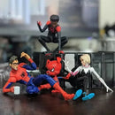 Action Figures - Spider-Gwen, Peter Parker e Miles Morales