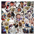 Kit com 50 Adesivos Baldur’s Gate 3