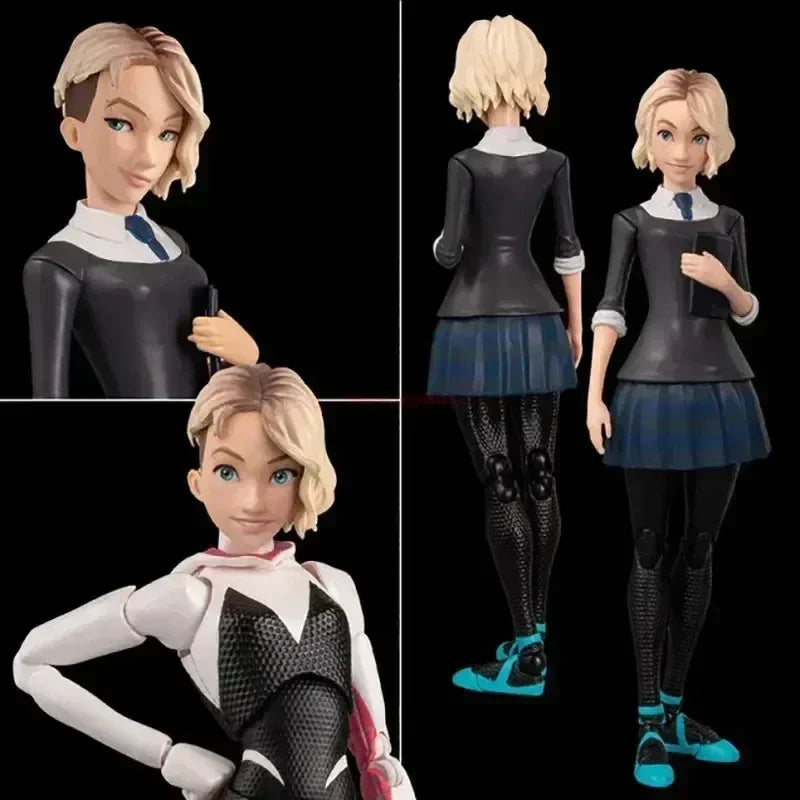 Action Figures - Spider-Gwen, Peter Parker e Miles Morales
