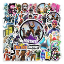 Kit com 50 Adesivos Fortnite