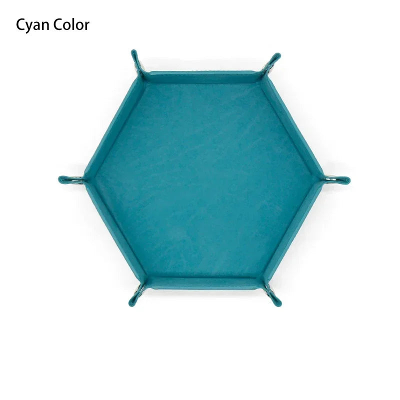 Bandeja Hexagonal de Dados - Forrada