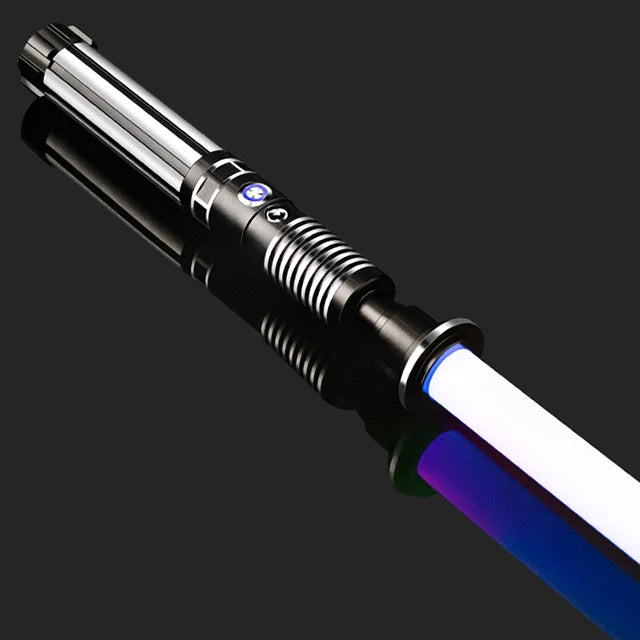 Sabre de Luz RGB de Metal — Edição Intergaláctica da Tranqueiras Goblin