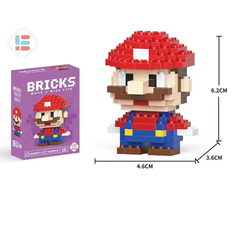 Blocos de Montar Miniatura Vários Modelos