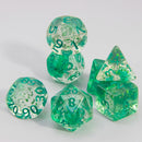 Conjunto de Dados Místicos de RPG com Glitter – Role com Estilo!