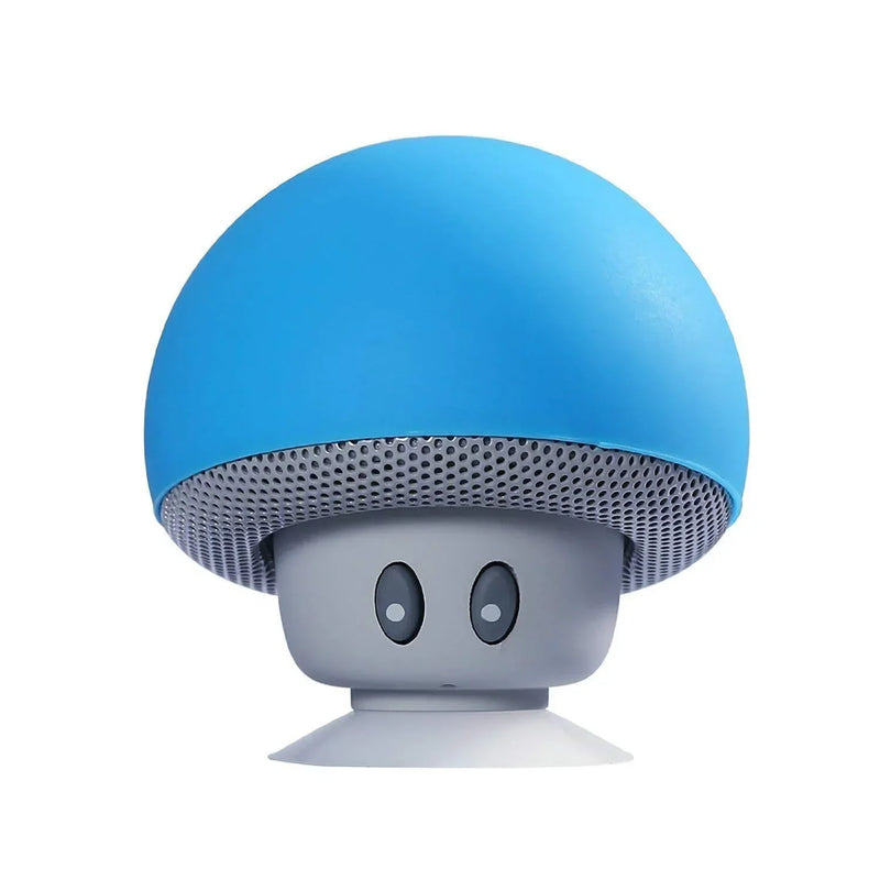 Mini Alto-Falante Bluetooth Cogumelo à Prova d’Água – Portátil e Divertido!