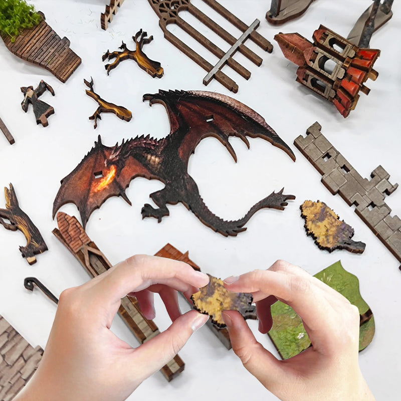 Aparador 3D faça você mesmo baseado em O Senhor dos Anéis
