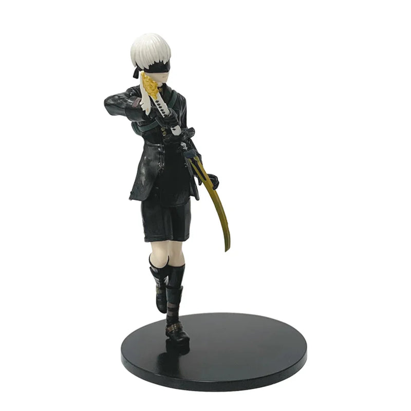 Figuras Nier: Automata – 2B, 9S e A2 | PVC 18cm
