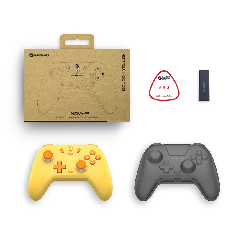 GameSir Nova Lite – Controle Sem Fio Multiplataforma com Hall Effect Stick (Switch, PC, Android, iOS, Steam)