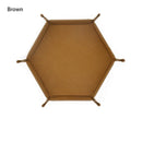 Bandeja Hexagonal de Dados - Forrada