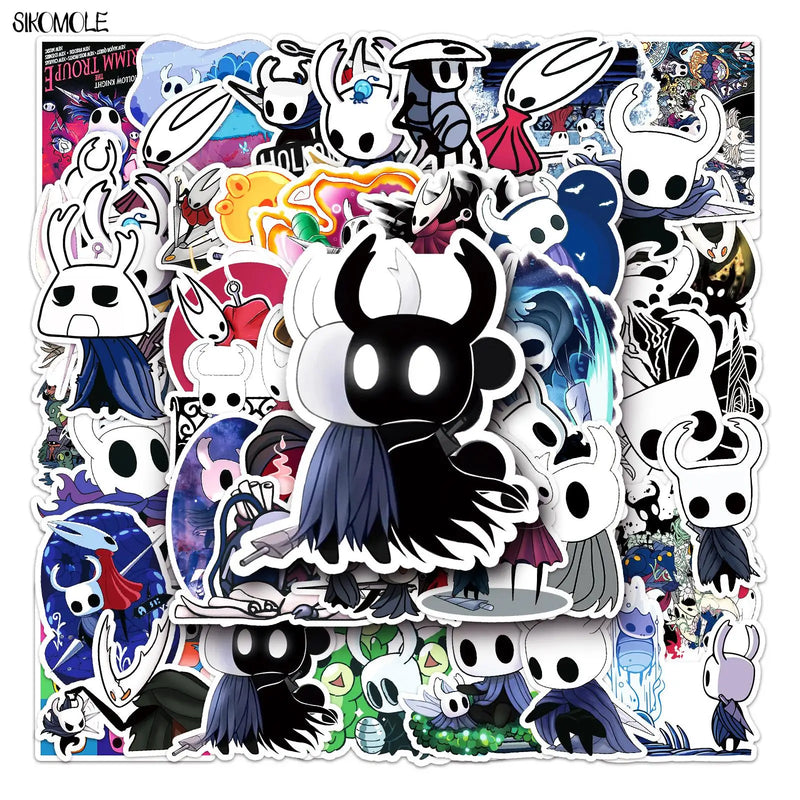 Kit de Adesivos Hollow Knight - 50 unidades