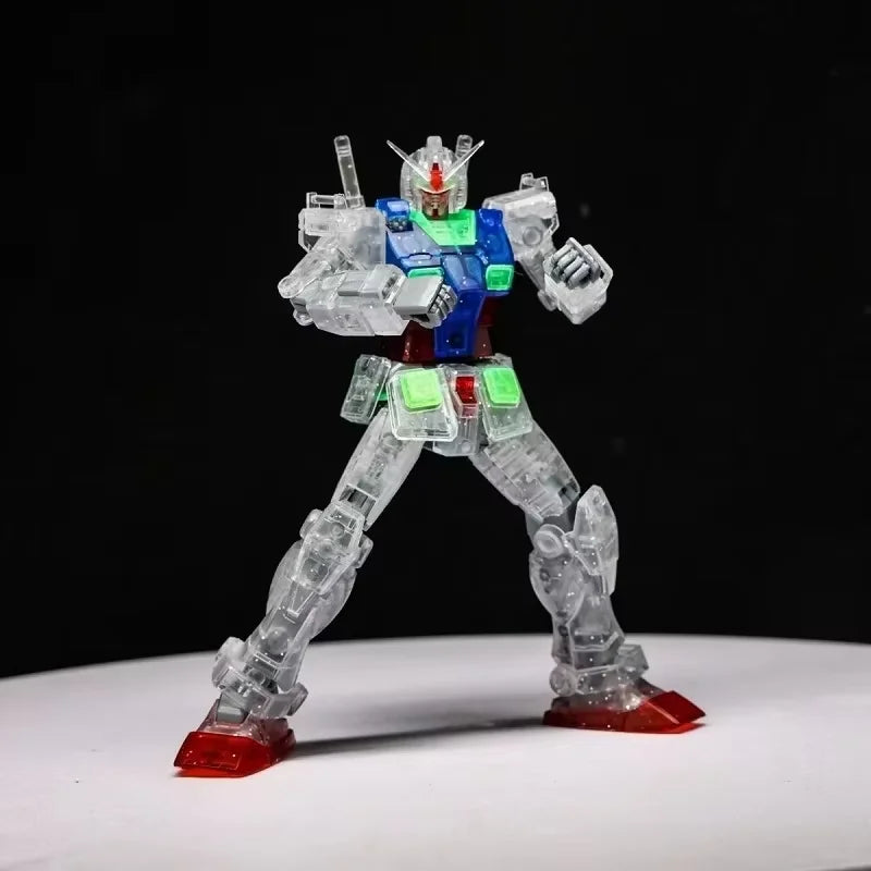 Modelo de Montar GTO Ganso Yuanzu – RX-78-2 Transparente (HG 1/144) Edição Fantasmagoricamente Colecionável