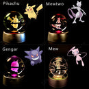 Bola de Cristal Pokémon – Com Base LED