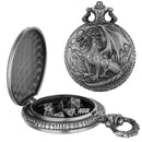 Relógio de Bolso com Mini Dados de Metal