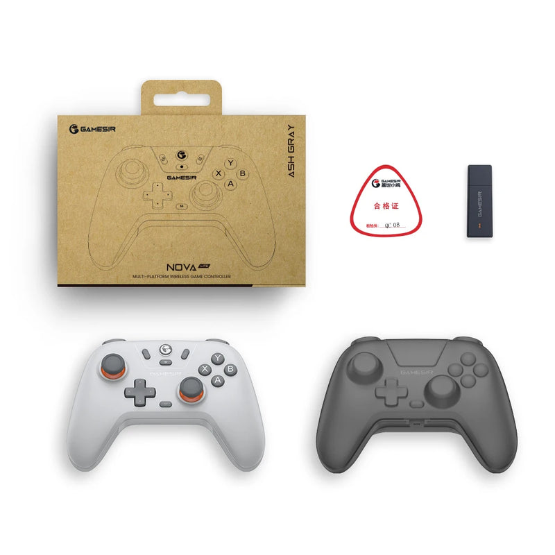 GameSir Nova Lite – Controle Sem Fio Multiplataforma com Hall Effect Stick (Switch, PC, Android, iOS, Steam)