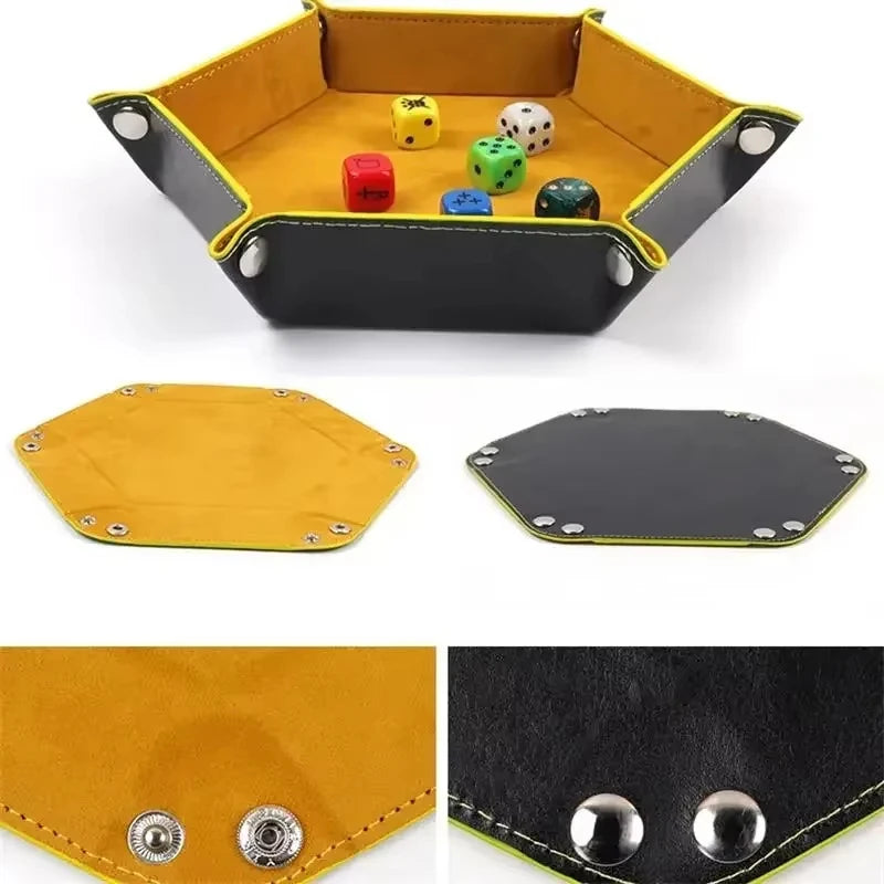Bandeja Hexagonal de Dados - Forrada