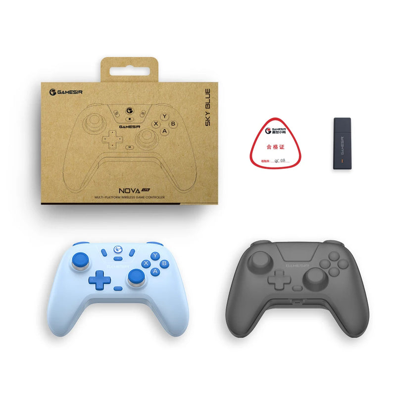 GameSir Nova Lite – Controle Sem Fio Multiplataforma com Hall Effect Stick (Switch, PC, Android, iOS, Steam)