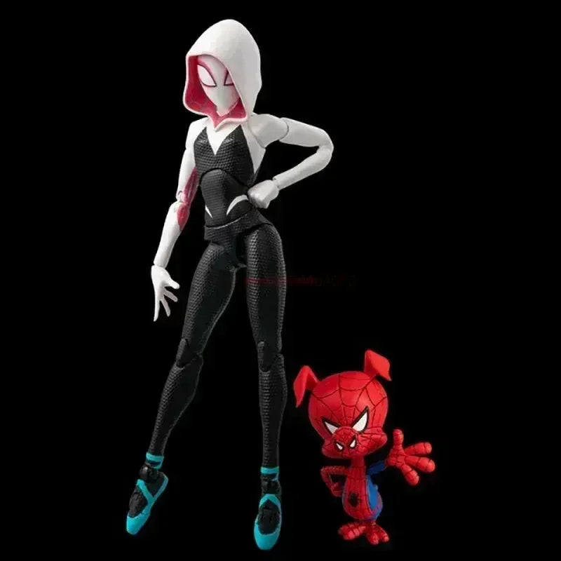 Action Figures - Spider-Gwen, Peter Parker e Miles Morales