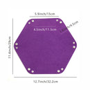 Bandeja de Dados Hexagonal – Dobrável