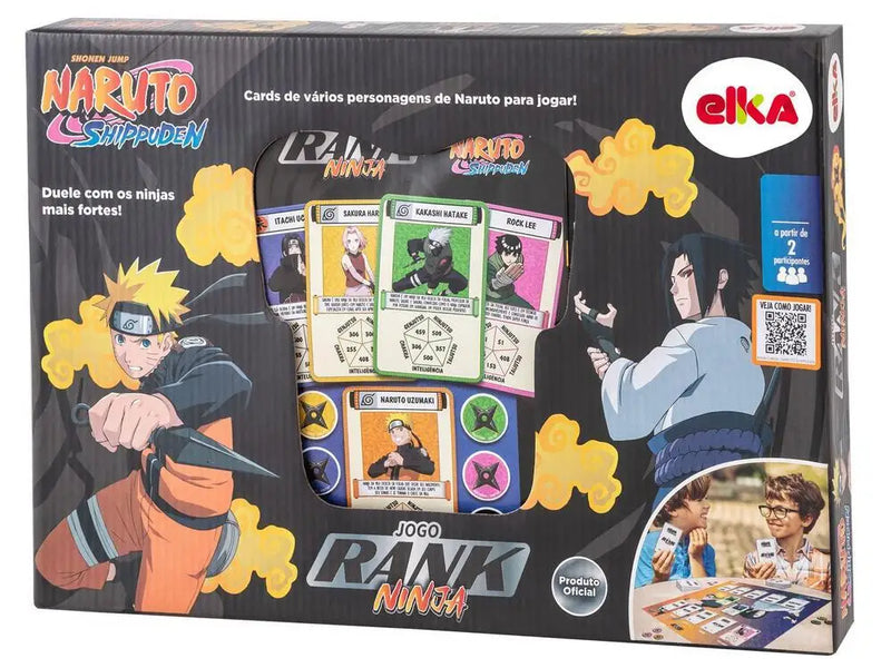 Jogo de Tabuleiro Rank Ninja – Naruto Shippuden