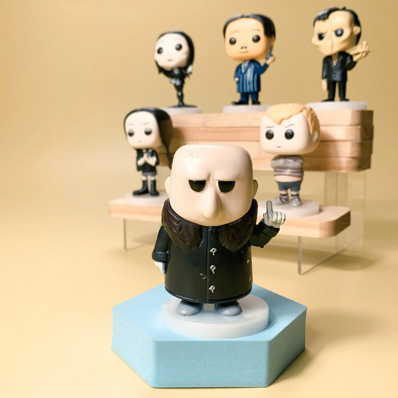 Miniaturas Família Addams (6 peças)
