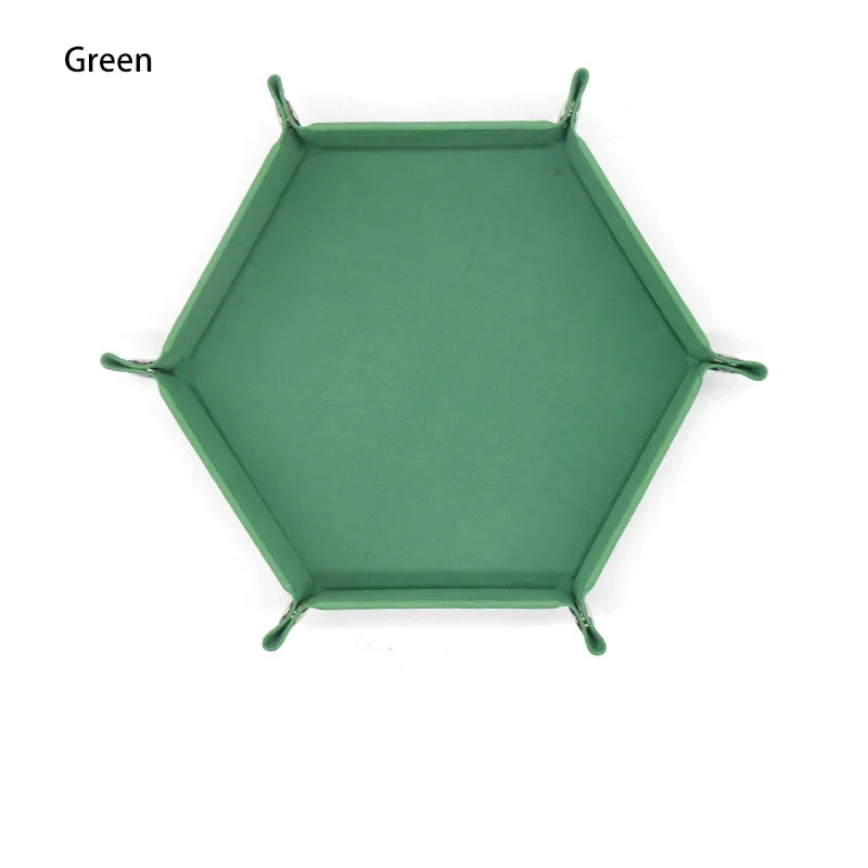 Bandeja Hexagonal de Dados - Forrada