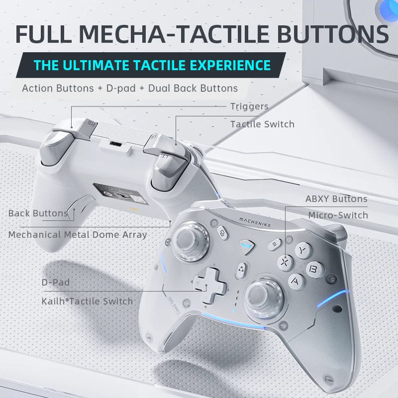 Controle Machenike G5 Pro Elite sem fio (Switch/PC/Android)