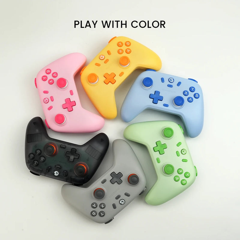 GameSir Nova Lite – Controle Sem Fio Multiplataforma com Hall Effect Stick (Switch, PC, Android, iOS, Steam)