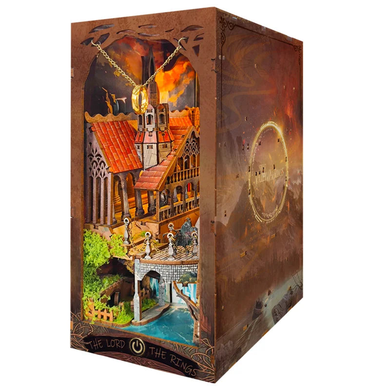 Aparador 3D faça você mesmo baseado em O Senhor dos Anéis
