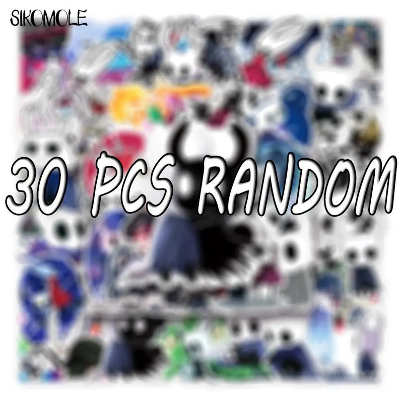 Kit de Adesivos Hollow Knight - 50 unidades