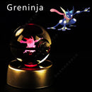Bola de Cristal Pokémon – Com Base LED