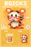 Blocos de Montar Miniatura Vários Modelos