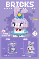 Blocos de Montar Miniatura Vários Modelos