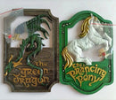 Placa Decorativa “Pônei Saltitante” – Estilo Senhor dos Anéis