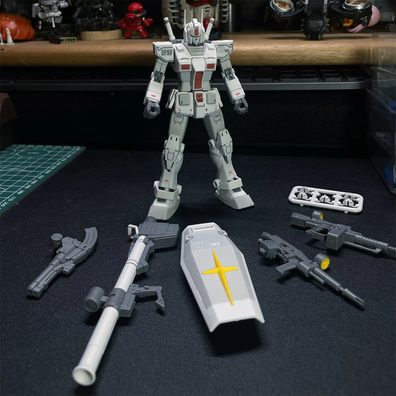 Figura de Montar 012 Model HG 1/144 RX-78 Optimus Color