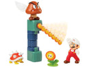 Castelo de Lava Super Mario – Diorama com 4 Bonecos e Acessórios