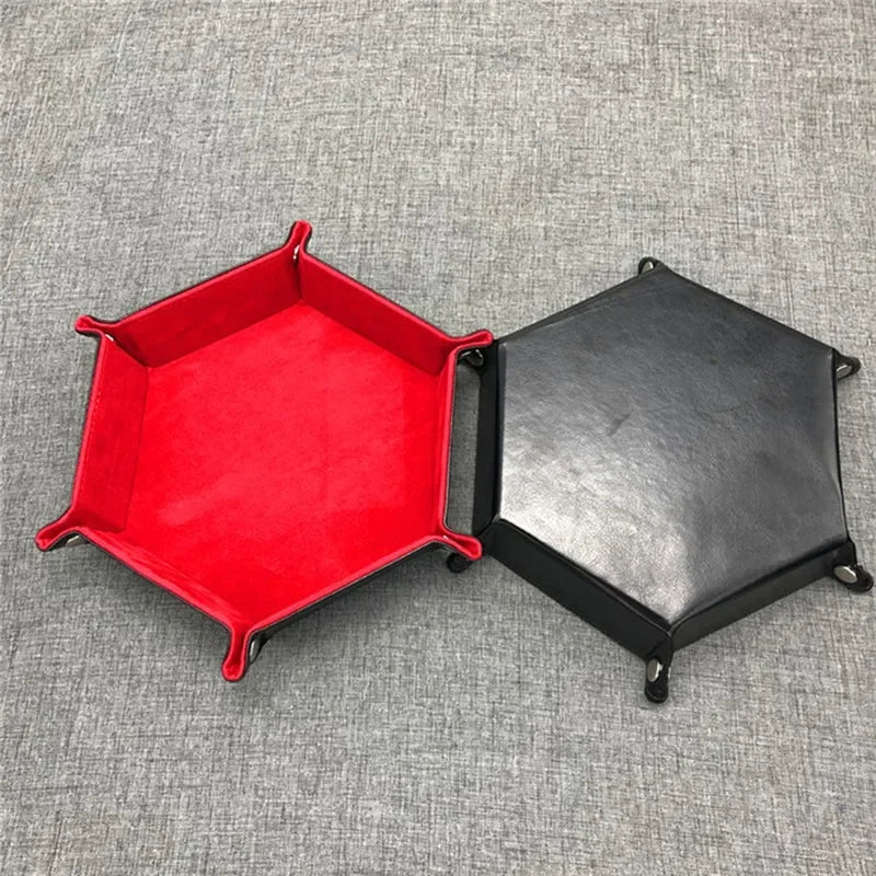 Bandeja Hexagonal de Dados - Forrada