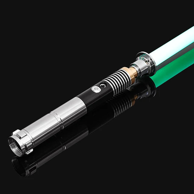Sabre de Luz RGB de Metal — Edição Intergaláctica da Tranqueiras Goblin